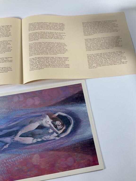 Artwork by Tim Conrad, Ballantine Tim Conrad 1978 Art Portfolio + Prints, Made of Album cover