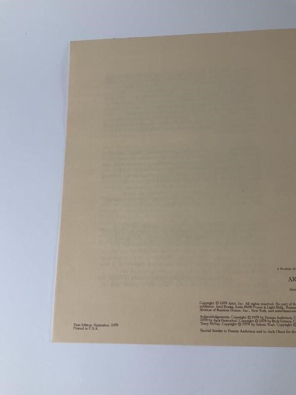 Artwork by Tim Conrad, Ballantine Tim Conrad 1978 Art Portfolio + Prints, Made of Album cover