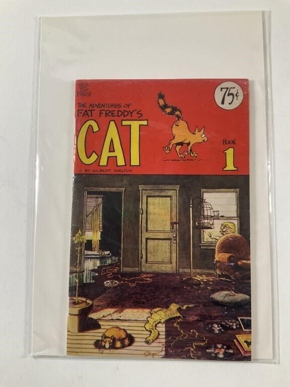 Dave Sheridan | Rip Off Press The Adv.Of Fat Freddy’s Cat 1-3 1976 ...