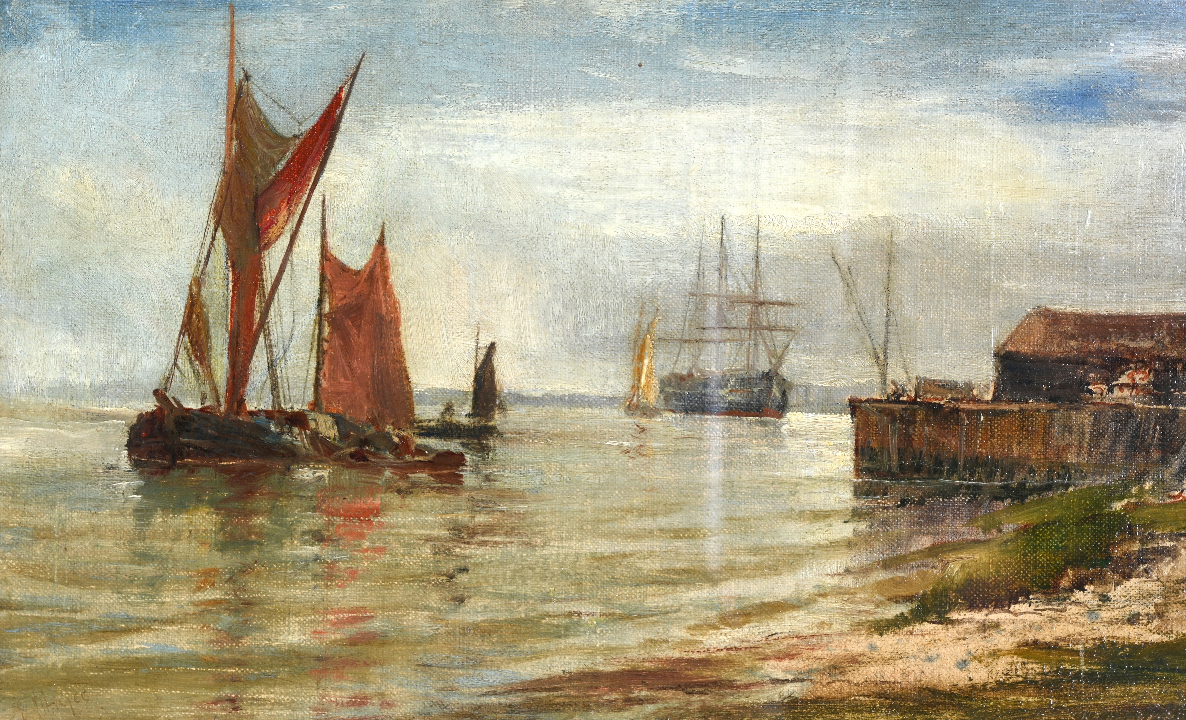 Edwin Hayes | Edwin Hayes (British (1819 - 1820) | MutualArt