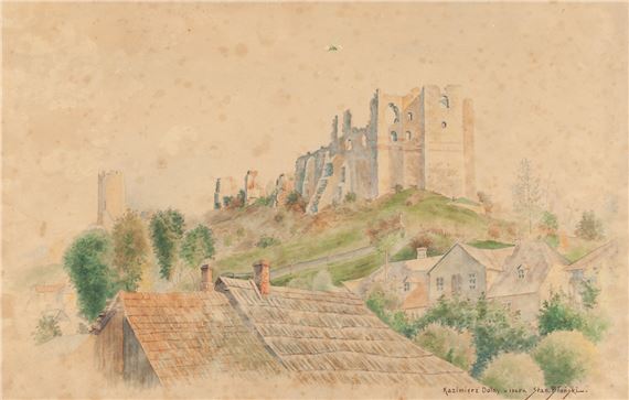 Kazimierz Dolny by Stanisław Błoński, 1925