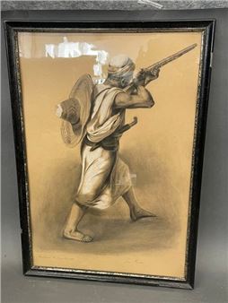 Soldat d'Afrique du Nord - Léon Perrier