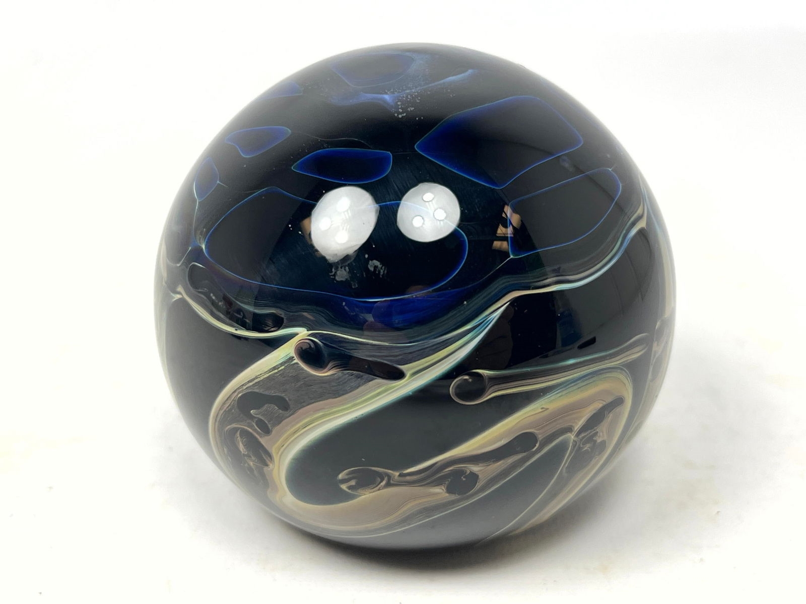 American Studio | 4pc American Studio Art Glass Paperweights ...