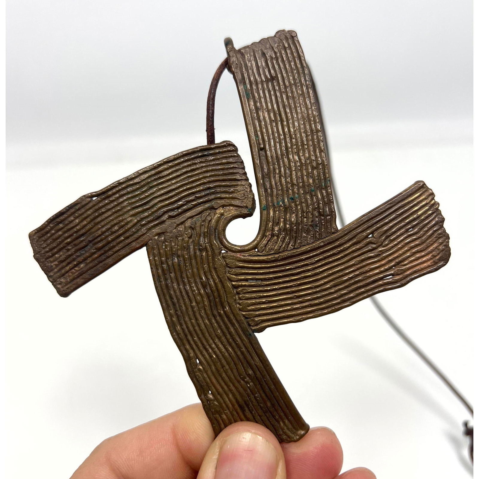 Harry Bertoia | Original HARRY BERTOIA Bronze Pendant Necklace. Welded ...