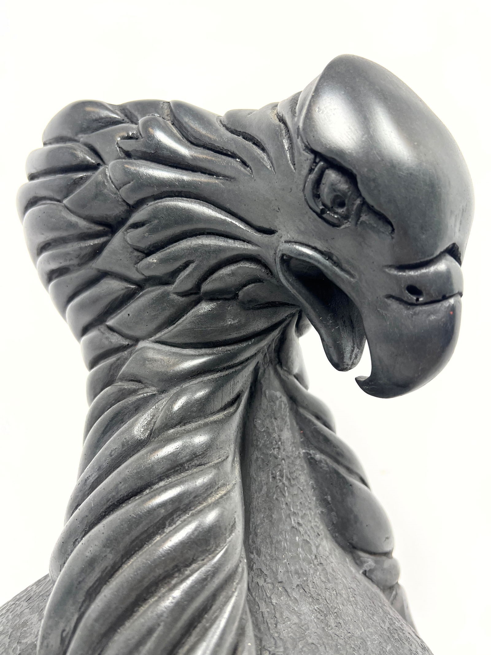 Robert Rivkin | Robert Rivkin 97 Stoneware Eagle Vase. Signed (11 ...