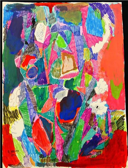 Oeuvre biface by Adrien Seguin, 2004