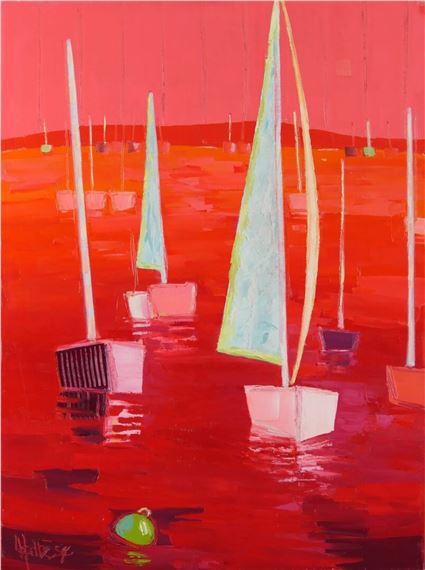 Jean-Pierre Maltèse | Rouge marine | MutualArt