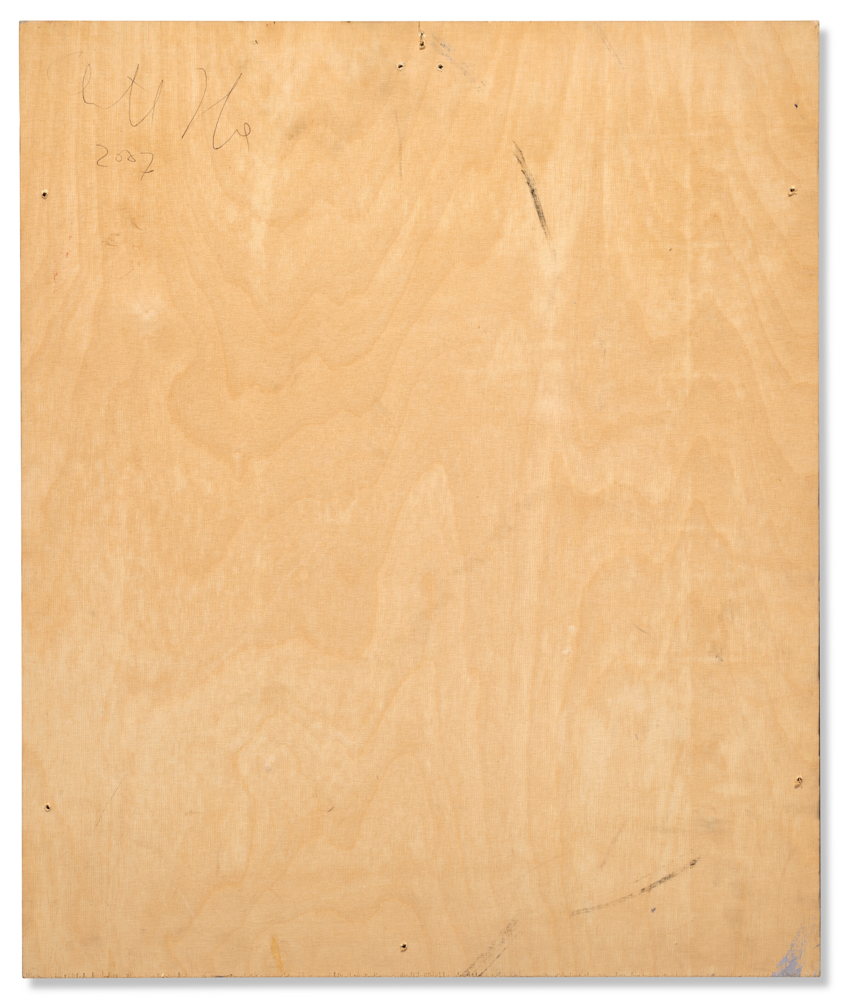 Artwork by Chantal Joffe, Girl in a Pinafore, Made of oil on panel