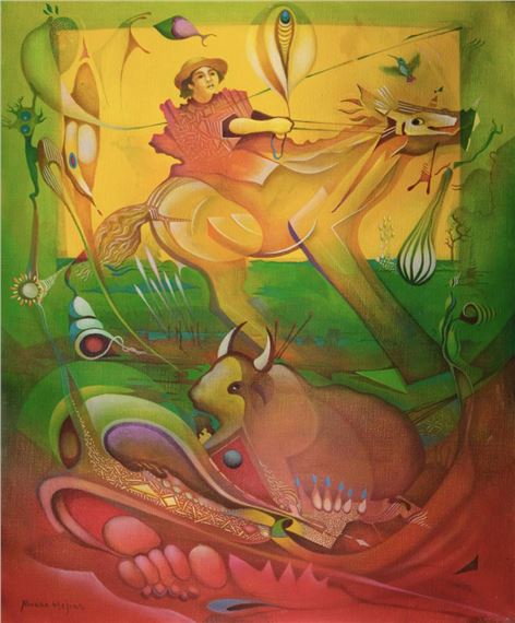 El caballo viejo by Alvaro Mejias