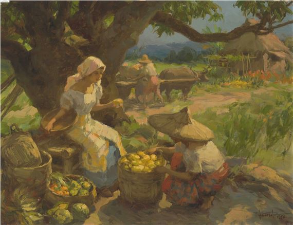 (Paco by Fernando Amorsolo, 1945-1951
