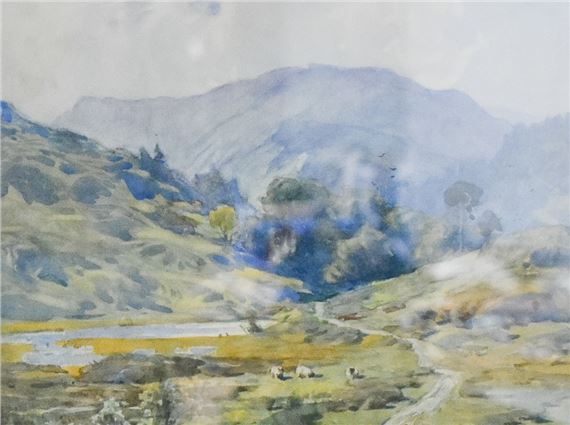 Mill Moss Tarn by Alfred Heaton Cooper, 1650