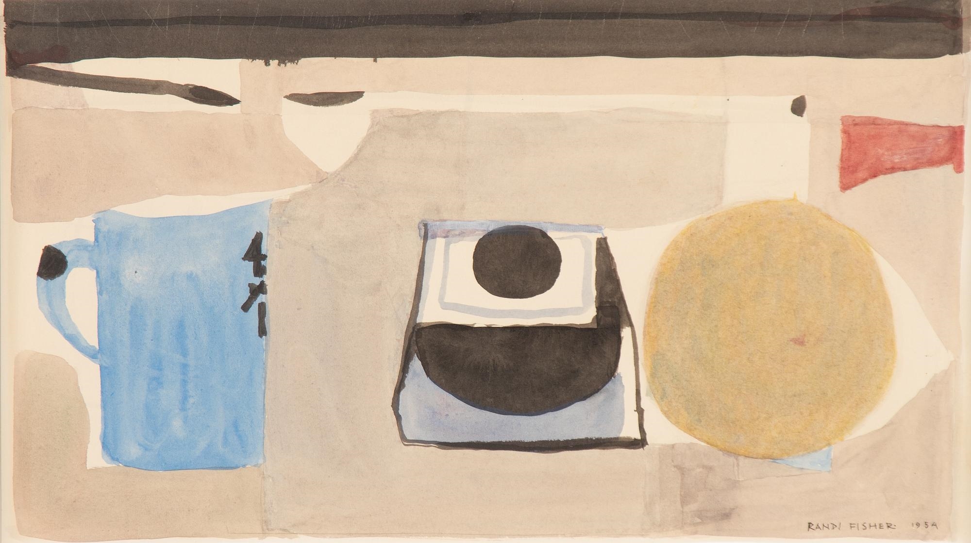 Randi Fisher | ”Saker på ritbordet” (1954) | MutualArt