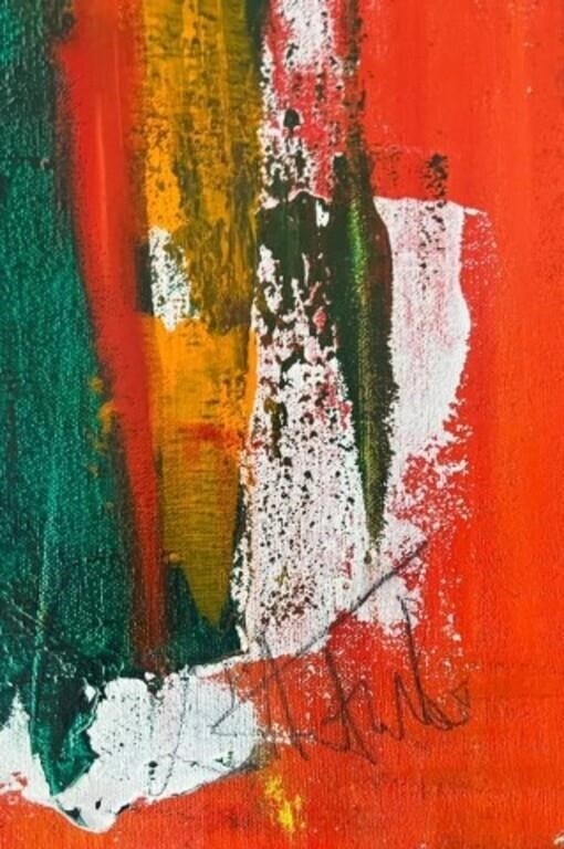 Artwork by Linda Fuller, Rajasthan Women, Made of acrylic on canvas