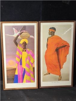Vintage African American artists Cal Massey - Cal Massey