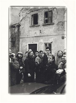 Václav Havel s lidmi - Oldřich Škácha