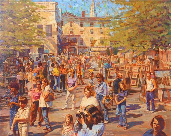 Swan Festival by Joseph Crilley, 1982