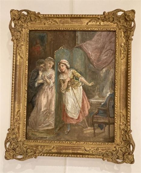 5 x 32 cm (frame) - Ernest Dupont