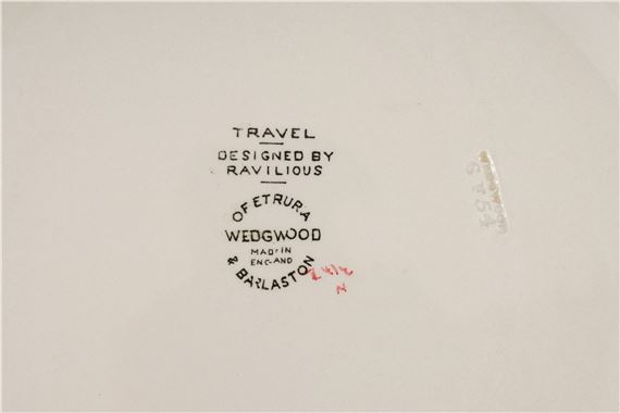 Eric Ravilious | ‘Travel’ series part service (Circa 1938) | MutualArt