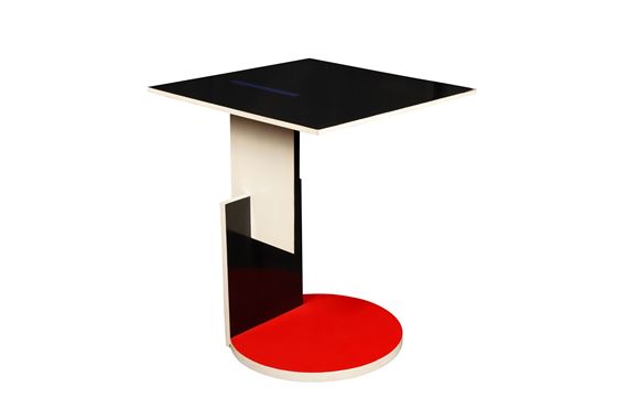 'Schroeder' occasional table by Gerrit Rietveld, executed circa 1962-1964