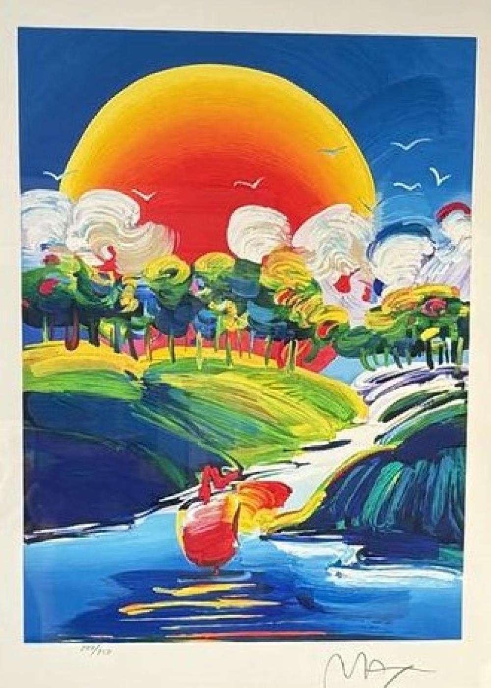 Peter Max Peter Max Without Borders (2014) MutualArt