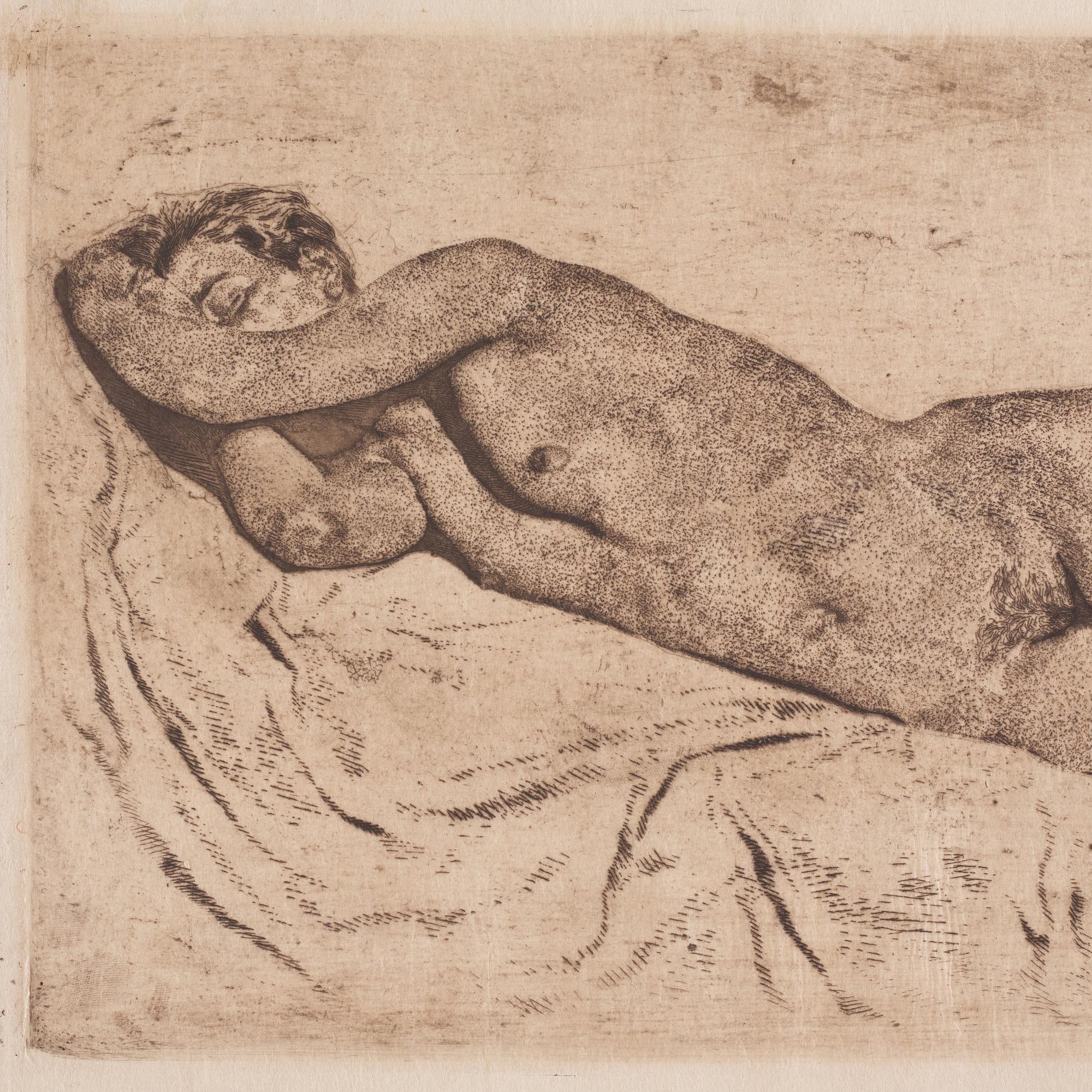 Lotte Laserstein | Traute resting (1930) | MutualArt