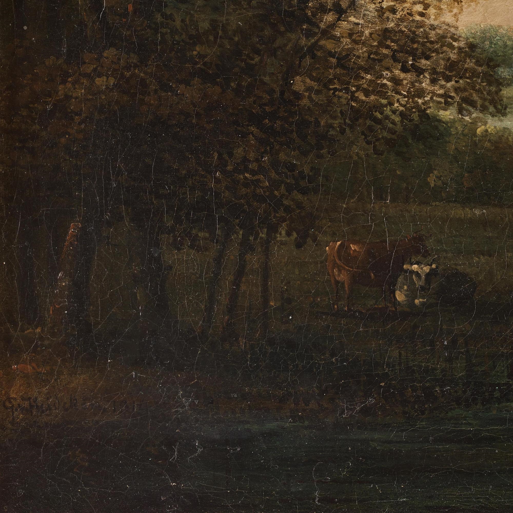 Artwork by Pehr Gustaf Von Heideken, Strömsholm Castle, Västmanland, Made of Canvas