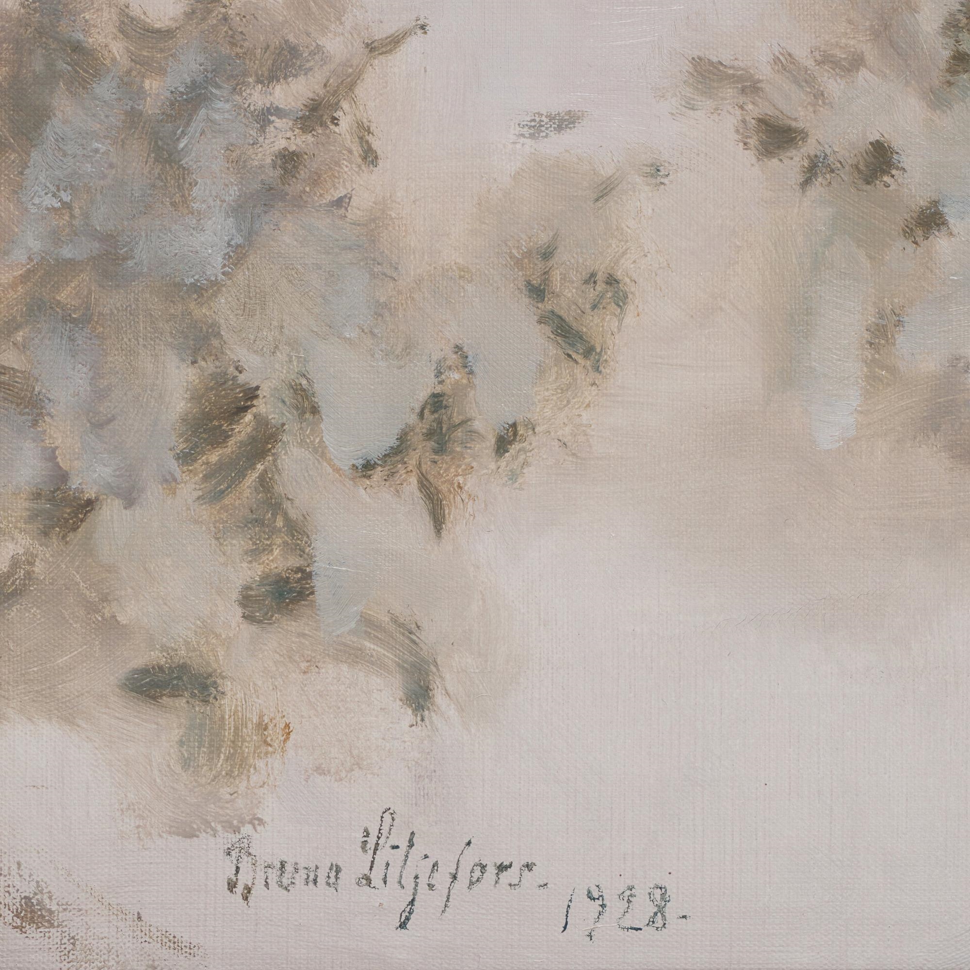 Artwork by Bruno Liljefors, Capercaillies in a Winter Landscape, Made of Oil on canvas