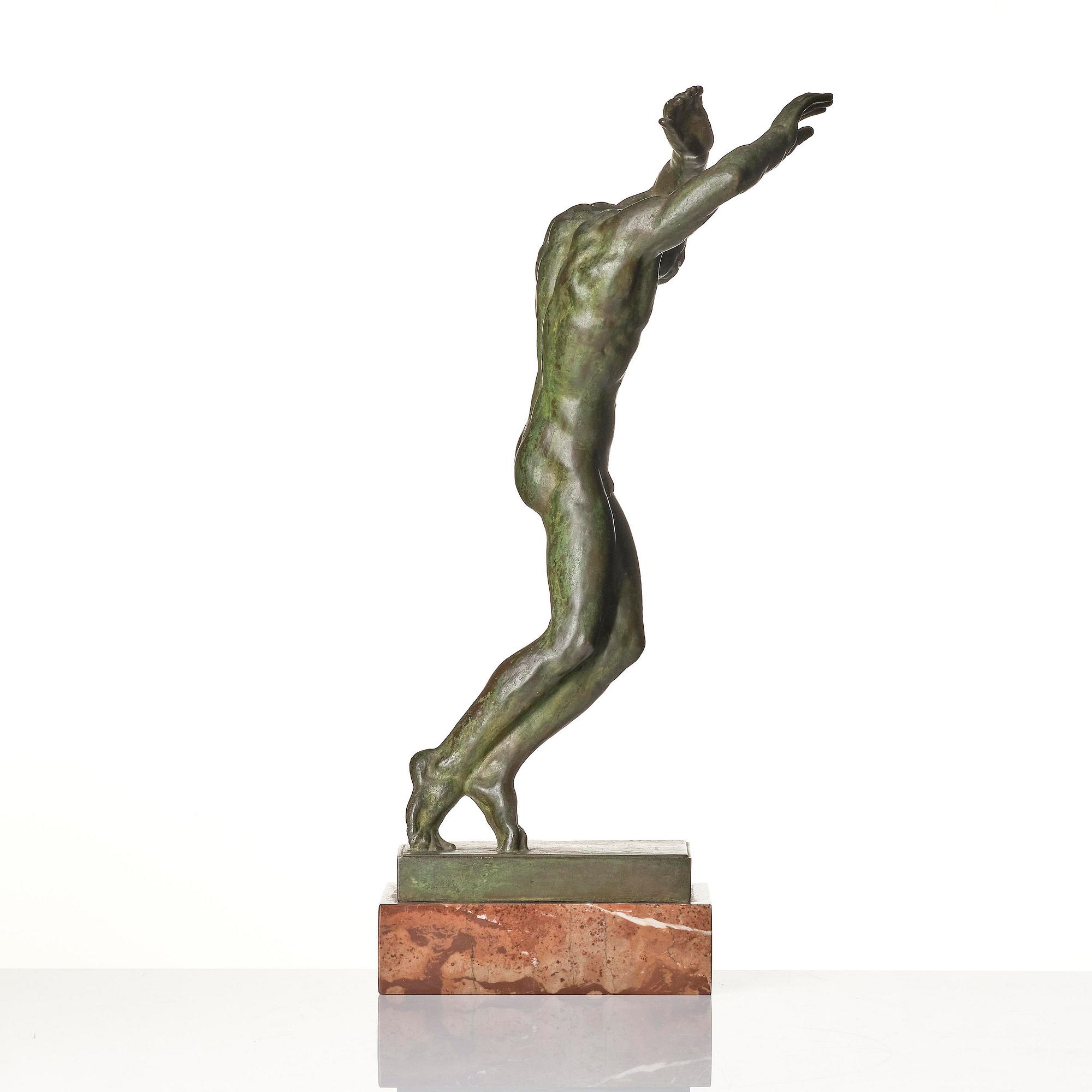 Jan Štursa | The wounded (Rraněný) (1921) | MutualArt