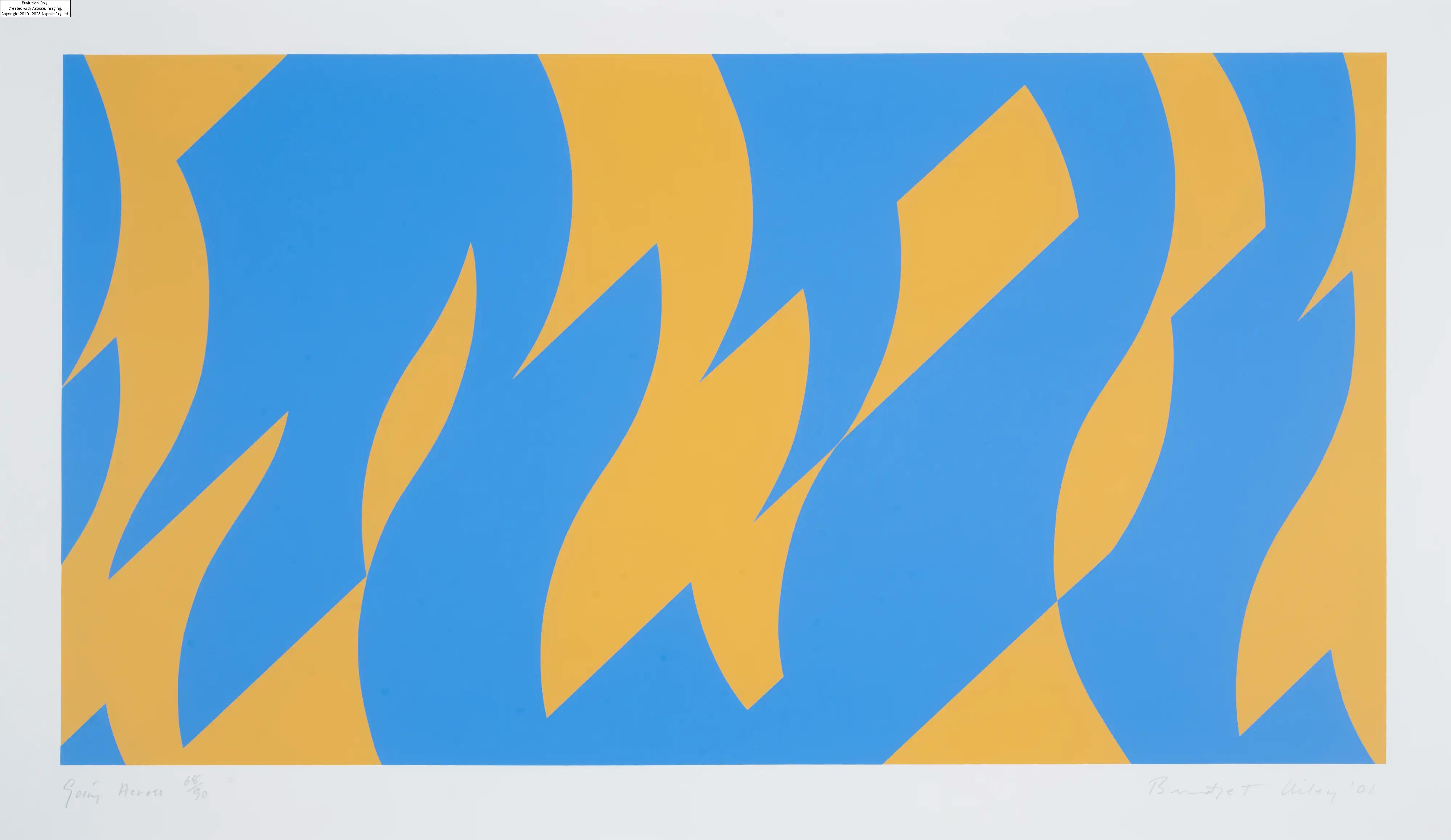 Bridget Riley | 99Bridget Riley (b.1931) Going Across (Tommasini ...