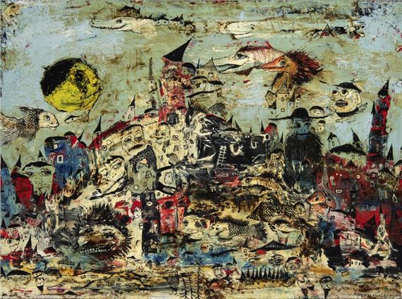 Laszlo Bornemisza | Fairytale City under the Sea | MutualArt