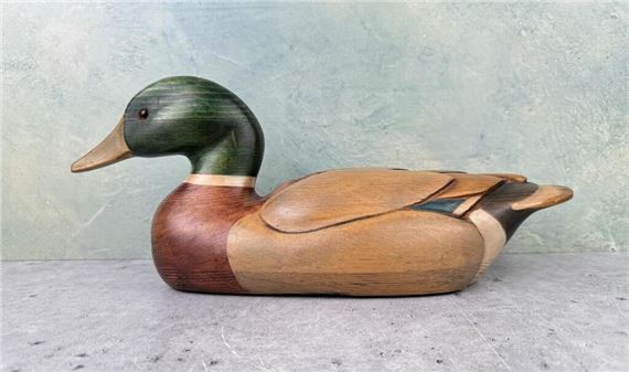 Tom Taber | Ducks Unlimited Tom Taber Duck Decoy | MutualArt