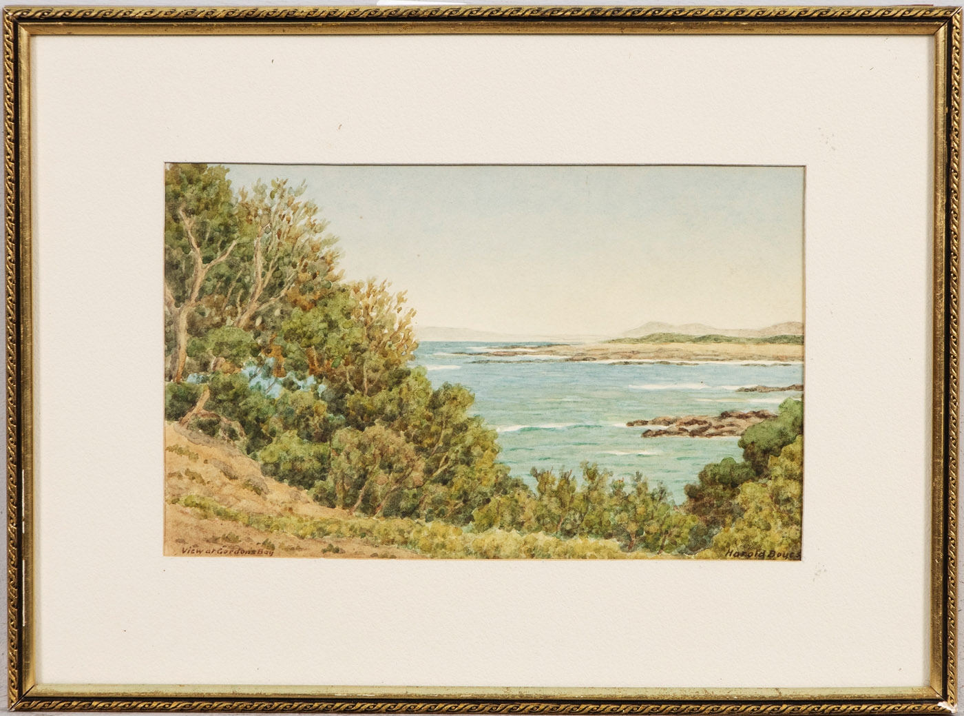 Harold Charles Boyes | view of Gordons Bay | MutualArt