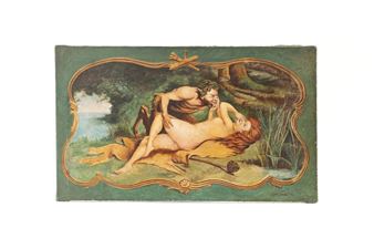 Nymphe et faune - Louis Courtat