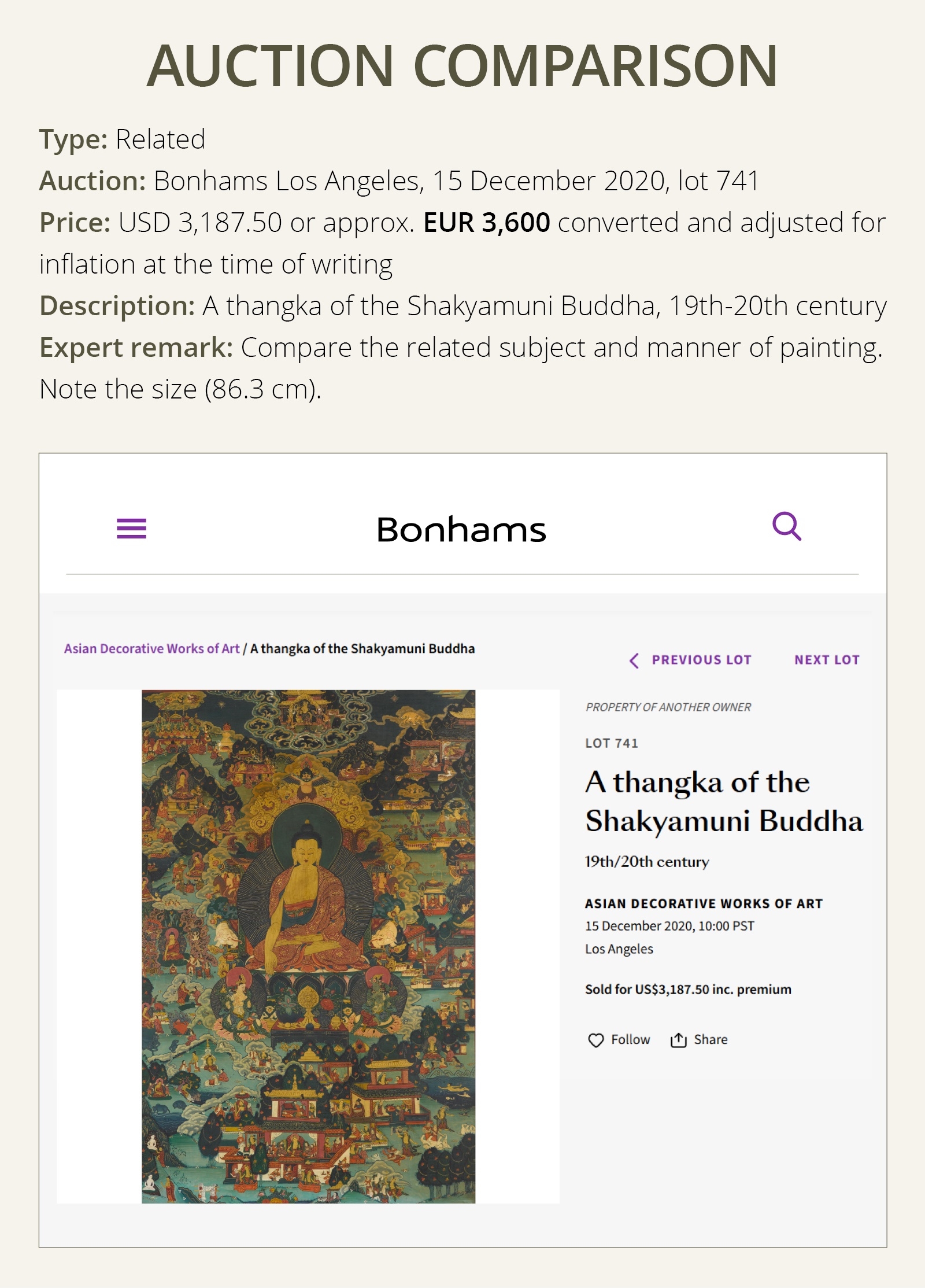 Tibetan School, 19th Century | A THANGKA WITH SCENES FROM THE LIFE OF ...
