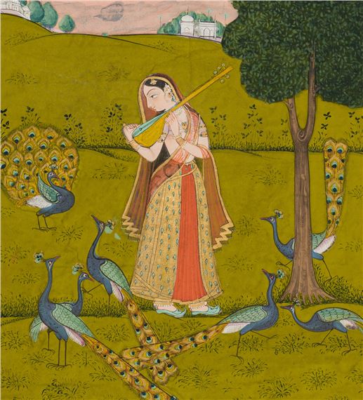 Indian School, 18th Century | AN INDIAN MINIATURE PAINTING FROM A