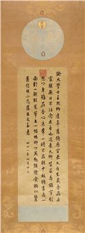 Calligraphy in Running Script - Kang Xi