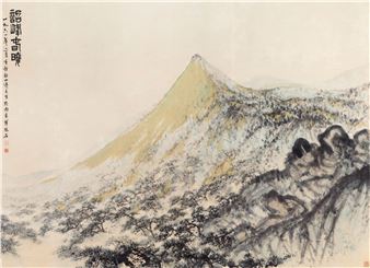 Spring in Shao Mountain - Fu Baoshi