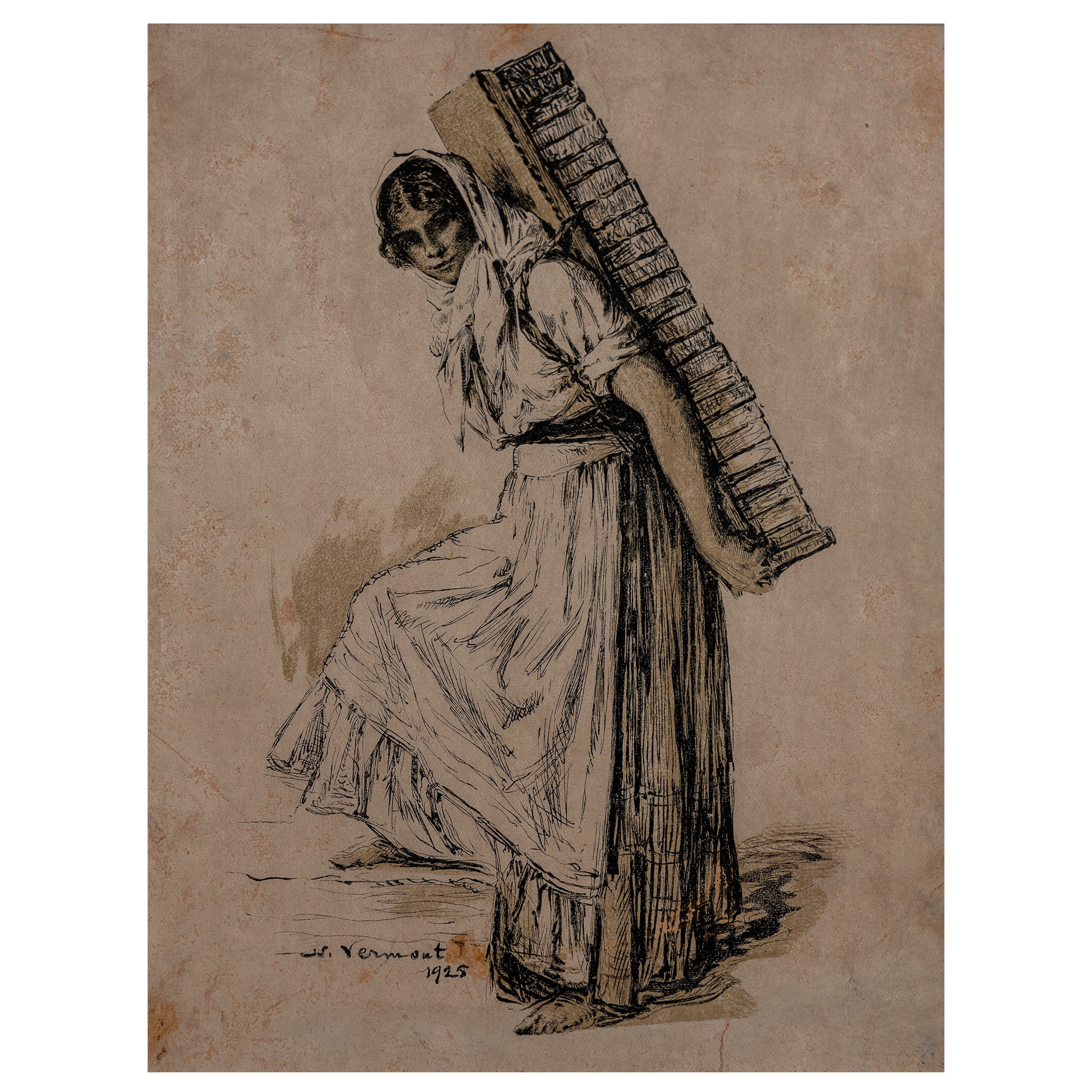 Nicolas Vermont | The Brickmaker (Cărămidăreasa (1925) | MutualArt