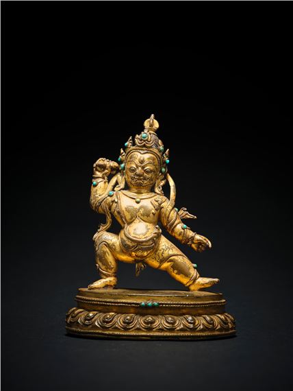 Figure of Vajrapani by Tibetan School, 15th Century
