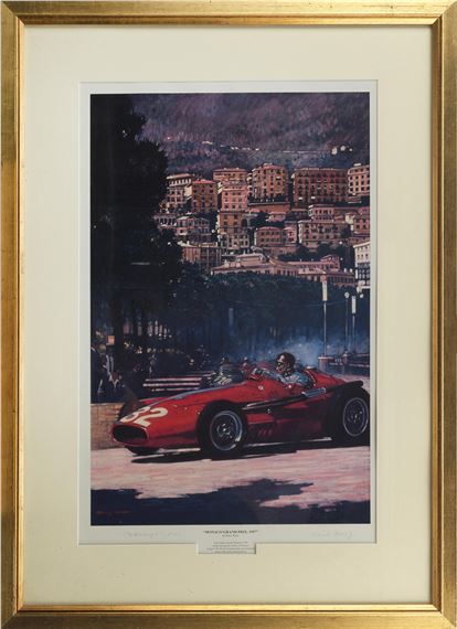 Barry Rowe | Four motoring prints featuring artwork after Barry Rowe ...
