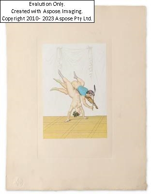 Peter Fendi | VIERZIG EROTISCHE AQUARELLE. (1910) | MutualArt