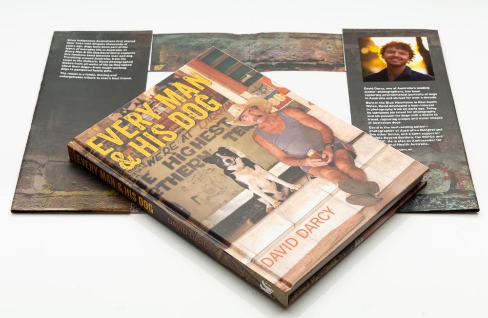 Artwork by David Darcy, Every Man & His Dog" by David Darcy, Australia (Hardcover with dusk jacket
