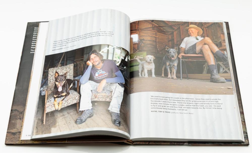 Artwork by David Darcy, Every Man & His Dog" by David Darcy, Australia (Hardcover with dusk jacket
