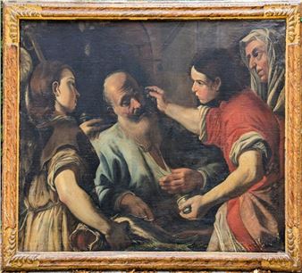 Tobias Healing His Father’s Blindness - Mattia Preti