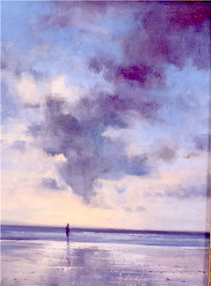 FIGURE ON THE BEACH by Ignatius Marx