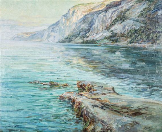 Vue de lac - Paul Dillens