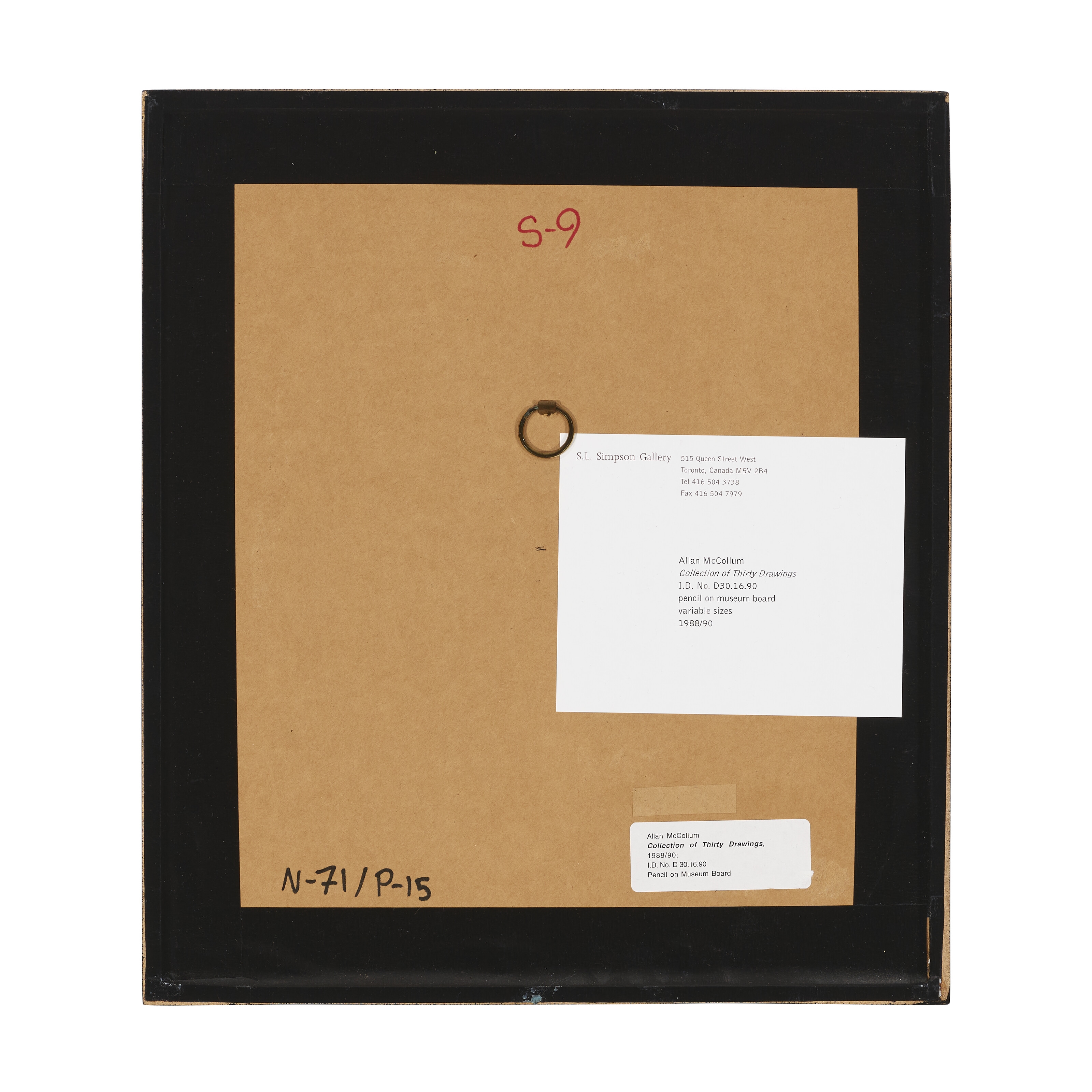 Allan McCollum | Collection of Thirty Drawings (1988 - 1990) | MutualArt