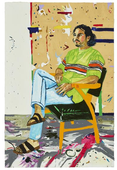 Alberto by Raffi Kalenderian, Painted in 2017