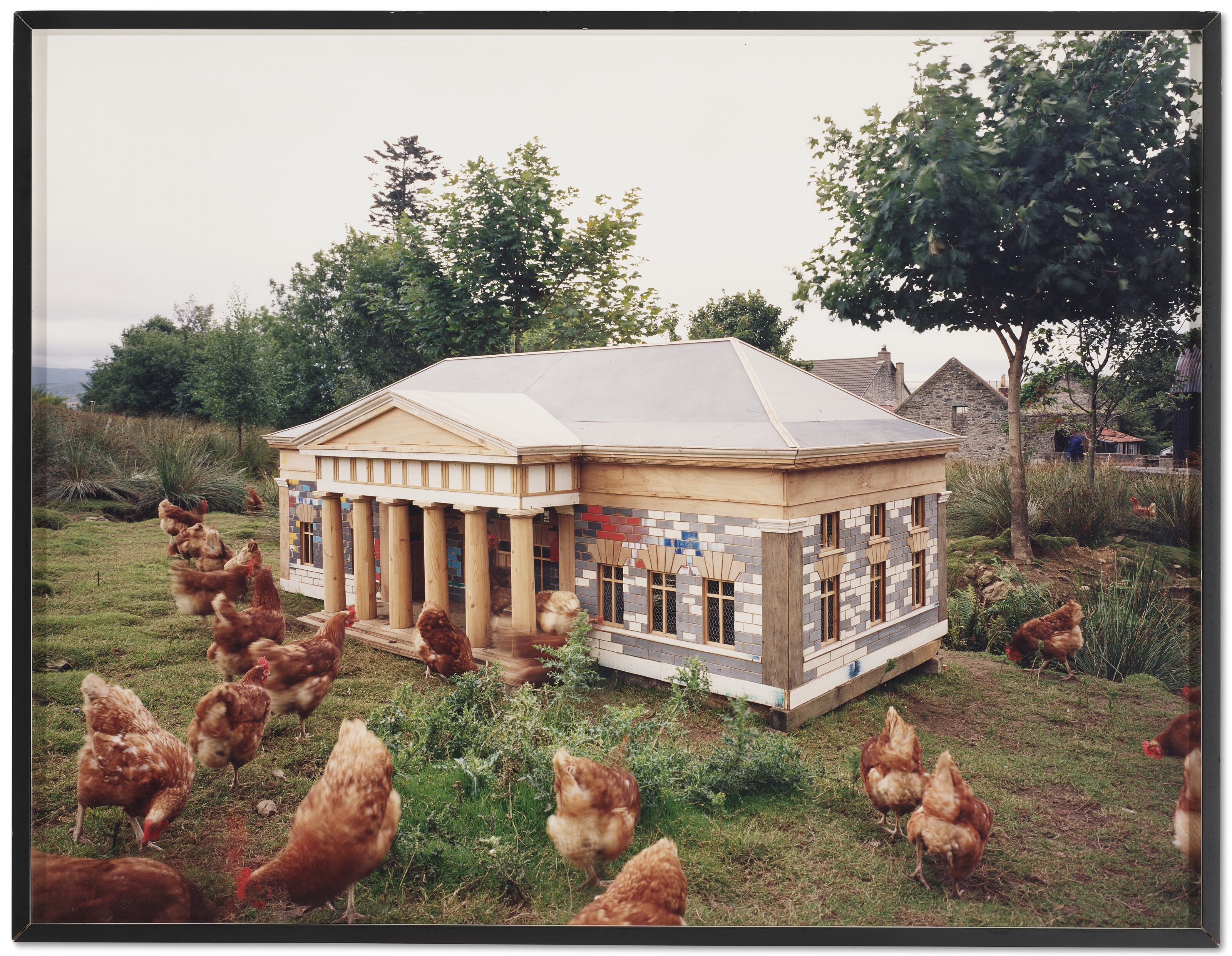 Artwork by Simon Starling, Burn Time, Made of chromogenic print mounted on sintra