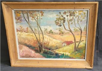 Simone De Virgile oil on board - Simone de Virgile